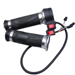 Acceleratore a Manopola per Bicicletta Elettrica a 3 Velocità <span class=keywords><strong>DR</strong></span> 55cm, Interruttore per E-bike/Scooter - Product Image 4