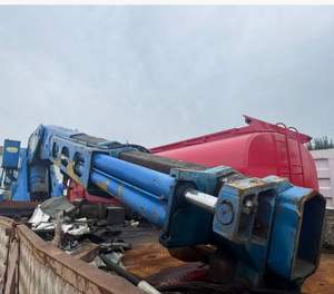 Grue pliante 40 tonnes avec moteur à engrenages, pompe et roulement - Hauteur de levage 14 m - Garantie 1 an - Product Image 6