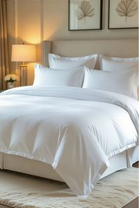 Custom Size Combed Cotton Jacquard Bedding Comforter Shell for Institutional Linen Bulk - Product Image 3
