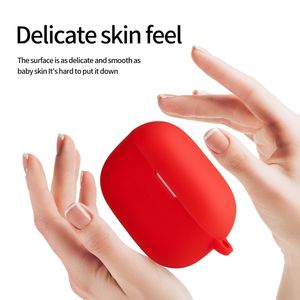 2023 nueva llegada funda protectora completa de silicona suave para auriculares con gancho para <span class=keywords><strong>OPPO</strong></span> Realme <span class=keywords><strong>Buds</strong></span> T300 Air5 - Product Image 5