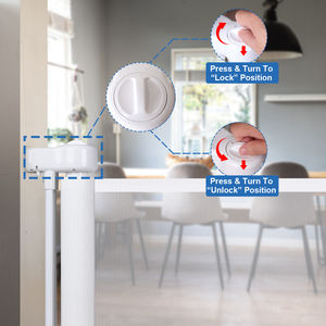 Cancelletto di Sicurezza Extra Largo in PVC a Rete per Bambini, Regolabile per Scale e Porte, Barriera di Sicurezza Arrotolabile per Bambini - Product Image 6