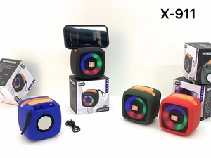 Good Sound <b>Speaker</b> X-911 Outdoor Portable <b>Speakers</b> Audio Home Theater Cool RGB <b>Speaker</b> With Mobile Phone Holder - Product Image 3