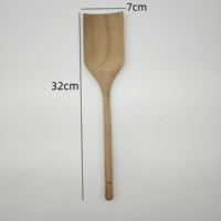 Ensemble d'ustensiles de cuisine durables en bois d'acacia naturel de qualité supérieure, spatules, sans danger pour les aliments, durables, fabriquées à la main, en bois massif