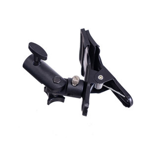 E Type <b>Clamp</b> Iron Adjustable <b>C</b> Type <b>Clamp</b> For Lighting Stand With Flash Mount And Umbrella Holder - Product Image 1