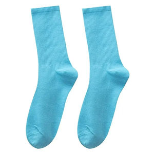 Großhandel Top-Qualität Crew Socken Bestickt Jacquard Weiß Schwarz Rot Design Logo Baumwolle Lässig Dünne Sports ocken - Product Image 6