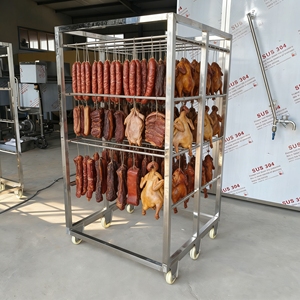 Affumicatore Commerciale per Alimenti con Macchina per Affumicare la Carne, Affumicatore Tradizionale per Salsicce per Uso Alimentare in Impianti di Lavorazione Alimentare - Product Image 5