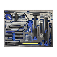 Juego de Herramientas Mecánicas de Acero CR V de 760 Piezas, Juego Completo de Herramientas para Reparación de Automóviles con Bandejas de Almacenamiento EVA para Taller y Garaje