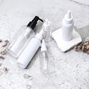 Ensemble de contenants cosmétiques personnalisés avec logo, pots de crème pour le corps, lotions et flacons pulvérisateurs pour les soins de la peau - Product Image 5