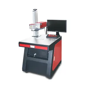 Code Laser Fiber Markering Machine Kleine Fiber Laser Markering Machine Roestvrij Staal Cup Pen Sieraden