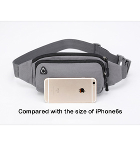 Personalizado Hip para hombres y mujeres de bolso de la cintura hombre mujer Fanny Pack bolsa Murse bolso riñón fila Bumb - Product Image 2