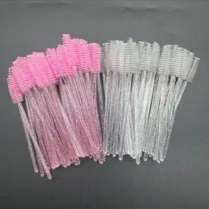 Brosse à ongles jetable en cristal, 50 pièces, double embout, repousse-cuticules, poils synthétiques, outil de beauté professionnel - Product Image 6