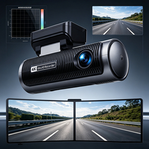 Caméra embarquée double objectif 4K Ultra HD VS219, enregistreur vidéo de voiture avant et arrière, écran 3,19 pouces, vision nocturne, moniteur de stationnement - Product Image 1