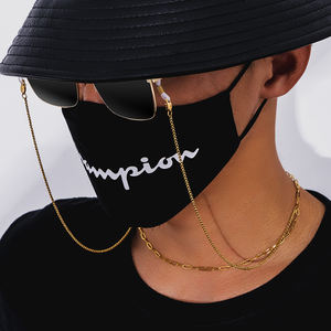 KRKC-<span class=keywords><strong>cadena</strong></span> con correa <span class=keywords><strong>para</strong></span> <span class=keywords><strong>gafas</strong></span> de sol <span class=keywords><strong>para</strong></span> hombre, Collar personalizado <span class=keywords><strong>para</strong></span> <span class=keywords><strong>gafas</strong></span> de sol, color dorado, 2021 - Product Image 1