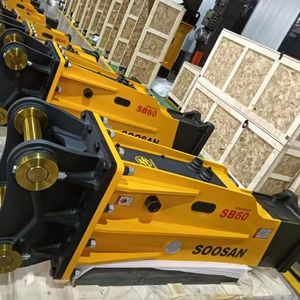 Martillo hidráulico tipo caja SOOSAN SB60 con características estándar incluidas y un mes de garantía - Product Image 1