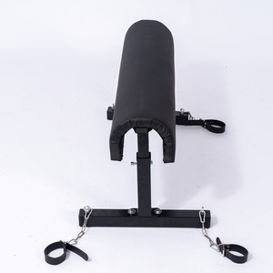 BANSEY SP Carbon Steel Spanking <b>Bench</b> with 4 Leather Cuffs Cavallina per Restraint Bondage Chair Banco de azotes Red - Product Image 5