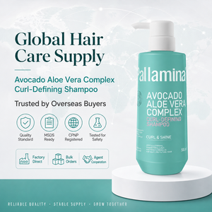 Fabricante Global de Champú para Cabello Rizado, Champú Definidor de Rizos con Aguacate y <span class=keywords><strong>Aloe</strong></span> <span class=keywords><strong>Vera</strong></span>, Suministro a Granel en Envases de 500 ml - Product Image 4