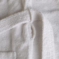 Bata de Baño de Lujo de Algodón Terry con Logotipo Personalizado, 100% Algodón, Bata Súper Suave para SPA y Salón, Unisex