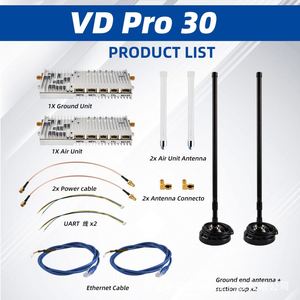 <b>Remote</b> Graphics Integrated UAV 15KM 30 60 150 Data Transmission Module Wireless AD Lib Broadband Link Mode - Product Image 3