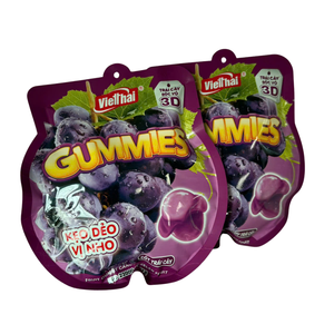 Gomitas de Uva con Sabor a Peonía Vithaico 150g, Dulces Masticables Premium con Centro Líquido Jugoso - Product Image 2