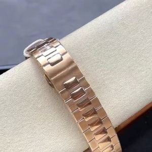 Reloj Mecánico Automático de Fase Lunar al por Mayor con Esfera Texturizada, Indicador de Reserva de Marcha y Brazalete Integrado para Negocios - Product Image 5