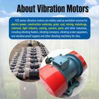 Motores de Vibración Horizontal Serie YZD para Cribas de Descarga Recta, Compatibles con los Modelos 400/1800 y Otros Modelos