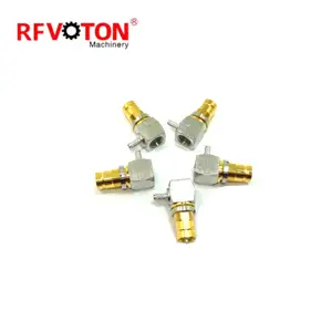 Haakse Type Connector L9 1.6-5.6 Vrouwelijke Jack Crimp Voor Rg179 Rf Coaxkabel