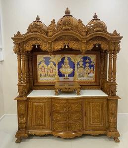 วัดไม้แกะสลักสไตล์โบราณ สร้างด้วยงานฝีมือประณีต ผิวเรียบเนียน ดีไซน์มั่นคง เพื่อเสริมสร้างพื้นที่ศักดิ์สิทธิ์ - Product Image 3