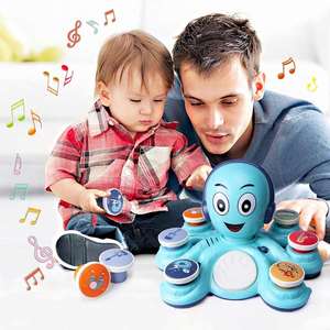 Mutil-Fuctional Octopus <b>Music</b> Preschooler Educational Instruments Toy Baby Musical Learning Toys for Toddlers - Product Image 4