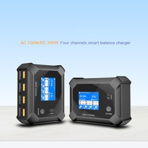 Cargador inteligente UP9 AC-100W DC-200W de 4 canales con carga rápida para baterías de litio 1-6S - Product Image 3