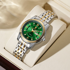 Montre-bracelet à quartz pour femme Gohuos <span class=keywords><strong>7801</strong></span>, nouvelle marque tendance, bracelet en acier inoxydable, calendrier personnalisé, lumineuse, montres féminines à la mode - Product Image 6