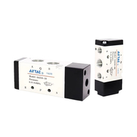Good Price AirTAC 4A Series Valve 4A320-08/4A320-10 5/2 Way Pneumatic Air Pilot Control Valve