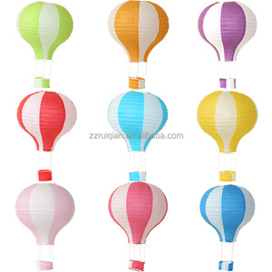 Meilleures ventes de lanternes de ciel de souhait chinoises Montgolfière Décoration de mariage Lanternes en papier suspendues romantiques avec style d'amour - Product Image 3