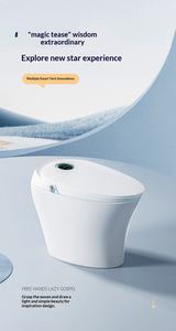 Ensemble WC intelligent avec cuvette, sanitaires de salle de bain avec lavabo, toilettes japonaises murales avec réservoir d'eau, urinoir, toilettes <span class=keywords><strong>Toto</strong></span> - Product Image 2