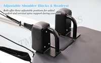 Studio Pilates Tmax Cama De Pilates, Reformer Pilates dengan Torre Aluminium, Reformer Pilates dengan Per Pegas Jerman, Logo Custom untuk Grosir, Bersertifikasi CE ISO