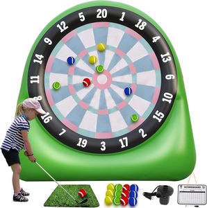 Cibles de golf gonflables géantes pour jeux de baseball en extérieur, cible de football géante pour enfants, adultes et familles, tableau de scores pour frapper des ballons - Product Image 2
