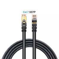 Cable de Conexión FTP CAT6 26/28 AWG de 8 Conductores de Cobre Trenzado, Marca OEM/ODM/UKCOM, Precio al por Mayor para Cables de Comunicación