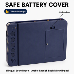 <span class=keywords><strong>Libro</strong></span> Sonoro Personalizzato con Pulsanti Touch Registrabili per Bambini, Produzione su Misura, MOQ 1000 - Product Image 5
