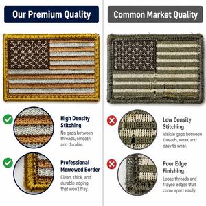 Premium Texture Custom Your Own Designer Patches Embroidery Badge Sew on Iron on Embroidery Patches for Hoodies Jackets Hats - Product Image 2