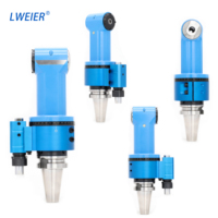 Tête de fraisage latérale miniature anti-interférence LWEIER BT40, design léger de 6,5 kg, angle de recul à grande vitesse