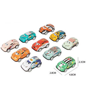 Vehículo de fricción de juguete, coche de dibujos animados de Metal, vehículo de aleación extraíble, varios estilos, mini coche de juguete fundido a presión - Product Image 6