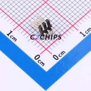 HX PZ-1.27-02-03-S-PB1.5 Pin Header SMD,P=1.27mm Connector ( Pin Structure: 2x3P )( Pitch: 1.27mm )( Row Spacing: 1.27mm ) - Product Image 2