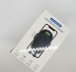ที่ชาร์จในรถยนต์แบบเร็ว15W, ที่วางโทรศัพท์ในรถชาร์จเร็ว USB <span class=keywords><strong>C</strong></span> ที่วางโทรศัพท์ QC3.0ระบบสัมผัสแบบอัตโนมัติสำหรับ <span class=keywords><strong>iPhone</strong></span> Samsung Huawei - Product Image 6