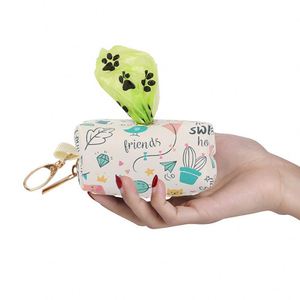 Sacs à déjections canines biodégradables en PLA/PBAT, sacs à crottes de chien en amidon de maïs, sacs à déjections pour animaux de compagnie, sacs à déjections portables et compostables pour l'extérieur, vente en gros - Product Image 2