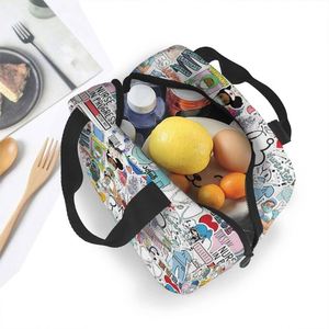 Doctors Nursing Nurse <b>Insulated</b> <b>Lunch</b> Bags Women Nurse Print Food Case Cooler Warm Bento <b>Box</b> for Kids Cute <b>Lunch</b> <b>Box</b> for School - Product Image 4