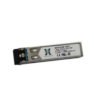 HG Genuína 1.25g 1310nm MXPD-243S 10km Módulo Óptico SFP Gigabit Single-mode