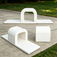 Túnel de Juego Suave para Niños, Arco de Espuma para Gatear, Equipo de Juego para Interiores, Guarderías, Fiestas, Entrenamiento Sensorial, Set de Juego Suave