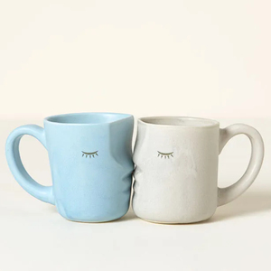 Tazza da caffè <span class=keywords><strong>amante</strong></span> che bacia tazza da coppia in ceramica con manico - Product Image 2