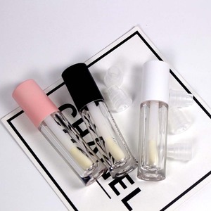 Tubos de brillo de labios de cepillo grande de 5ML de alta calidad, tubo de brillo de labios de etiqueta privada personalizada, contenedor vacío de lujo - Product Image 5