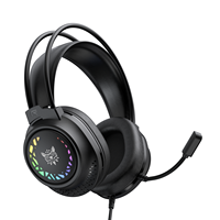 Casque de jeu filaire USB 3,5 mm ONIKUMA X92, son surround RGB, casque supra-auriculaire avec micro, PC, PS5, PS4, esports, chat, musique
