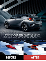 Feux arrière LED modifiés DK Motion pour Toyota C-HR 2018-2020 - Pièces automobiles